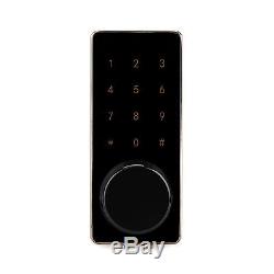 Smart Door Lock Bluetooth Keyless Lock Panel APP Monitoring Home Entry 200 Users