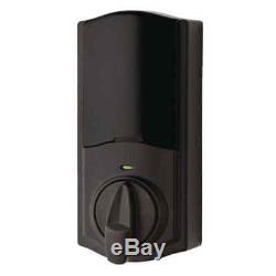 Smart Door Lock Conversion Kit Venetian Bronze Z Wave Technology Keyless Alexa