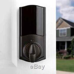 Smart Door Lock Conversion Kit Venetian Bronze Z Wave Technology Keyless Alexa