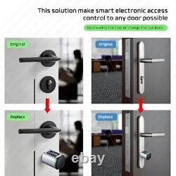 Smart Door Lock Digital Keyless Replace Fingerprint RFID Card Bluetooth Electron