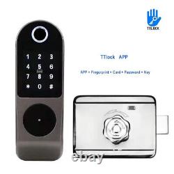 Smart Door Lock Digital Passcode Fingerprint Keyless Biometric Wifi Bluetooth