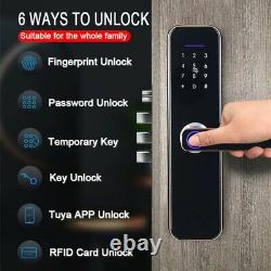 Smart Door Lock Electronic Fingerprint Keyless Digital Keypad Password Entry