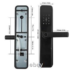 Smart Door Lock Fingerprint Keyless Entry Biometric BT Door Lock Temporary V CMM