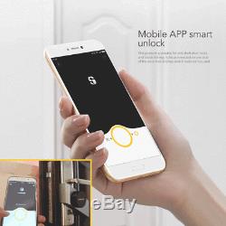 Smart Door Lock Fingerprint Keyless For Home Front Door Wireless Bluetooth App
