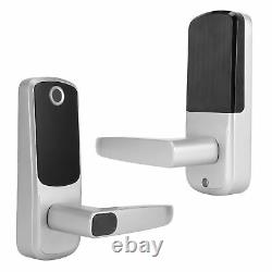 Smart Door Lock Handle Fingerprint+Password+Bluetooth + RFID Keyless Padlock