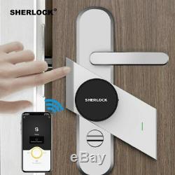 Smart Door Lock Home Keyless Lock Fingerprint + Password Work Sherlock