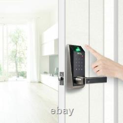 Smart Door Lock, Keyless Entry Door Lock Deadbolt with keypad, Fingerprint Door