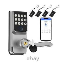 Smart Door Lock, Keyless Entry Door Lock, Smart Door Locks for Front Door, Door