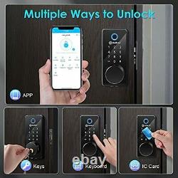 Smart Door Lock, Keyless Entry Door Lock, Smart Fingerprint Smart Lock