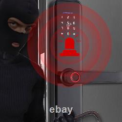 Smart Door Lock Keyless Entry System Fingerprint Password App Key
