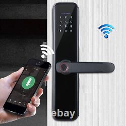 Smart Door Lock Keyless Entry System Fingerprint Password App Key
