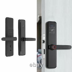 Smart Door Lock Keyless Entry System Fingerprint Password For Home