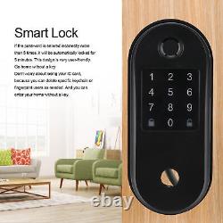 Smart Door Lock Touchscreen Keyless Entry Deadbolt Biometric Fingerprint B IDS