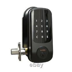 Smart Door Lock Touchscreen Keyless Satin Nickel Electronic Keypad Digital Black