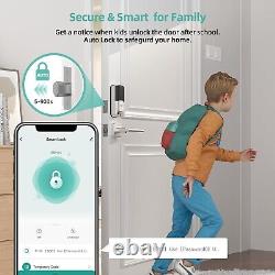 Smart Door Lock WiFi Fingerprint Deadbolt Keyless Entry Digital Keypad Bluetooth