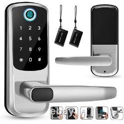 Smart Door Lock WiFi Fingerprint Digital Keypad Keyless Entry Safely Smart Lock