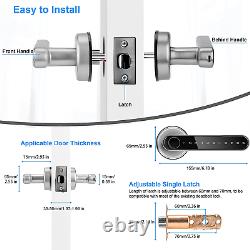 Smart Door Lock Wifi Fingerprint Door Lock, Bluetooth Keyless Entry Door Lock Ha