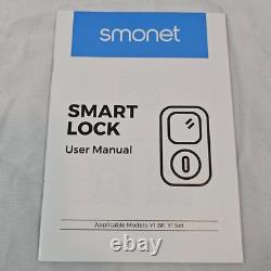 Smart Door Lock with Handles Fingerprint Keyless Entry Electronic Digital Keypad