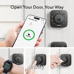 Smart Door Lock with WiFi & Bluetooth Keyless Entry, ANSI Grade 1 Certified