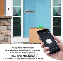 Smart Door Locks, Smart Biometric Fingerprint Door Lock, Keyless Bluetooth Door