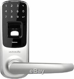Smart Door Touch Lock S2 APP Fingerprint Bluetooth Keyless Entry Satin Nickel