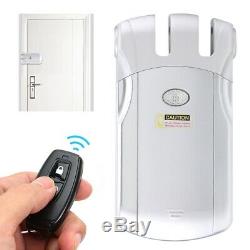 Smart Electric Door Lock Wireless Remote Control Home Security Keyless BT Lock