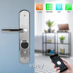 Smart Electronic Fingerprint Handle Door Lock Security Keyless Password Lock