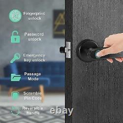 Smart Fingerprint Door Lock, Biometric Keyless Entry Door Lock, Deadbolt Door