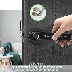 Smart Fingerprint Door Lock, Biometric Keyless Entry Door Lock, Deadbolt Door