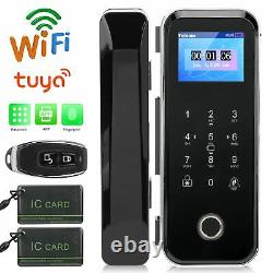 Smart Fingerprint Door Lock Digital WiFi Remote Phone App Key Password Cards