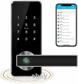 Smart Fingerprint Door Lock Keyless Entry Door Lock Bluetooth APP Card Control