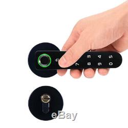 Smart Fingerprint Door Lock Keyless Unlock Password Keypad for Office Indoor Use