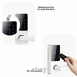 Smart Fingerprint Door Lock Password Keypad APP Card Key unlock Access Control