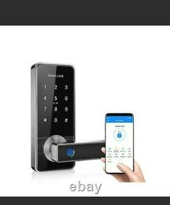Smart Fingerprint Door Lock Touch, 5-in-1 Keyless Entry ID CARD WIFI Bluetooth