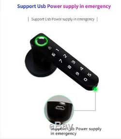 Smart Fingerprint Door Lock Unlock Password Keyless Keypad for Office Indoor Use