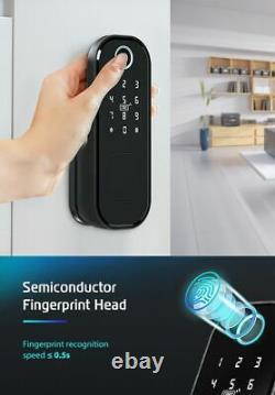 Smart Fingerprint Door Lock Waterproof Bluetooth Ttlock App Keyless Rfid Card