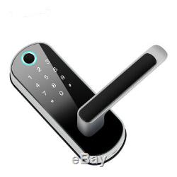 Smart Fingerprint Door Lock Wifi Code AI Voice Control Keyless for Shop Office
