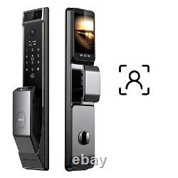 Smart Fingerprint Mortise Lock 3D Face Recognition Door Lock Keyless Entry Syste