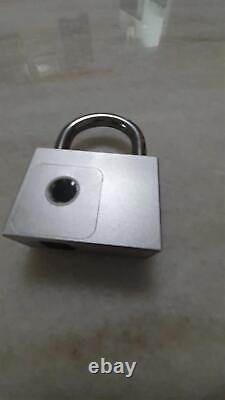 Smart Fingerprint Padlock Zinc Alloy Bluetooth Waterproof Anti Theft USB Cabinet