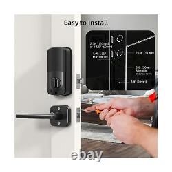 Smart Front Door Lock Set NUTOMO Keyless Entry Fingerprint Deadbolt with Han