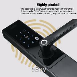 Smart Home Keyless Lock Intelligent Fingerprint Door Lock YYJ085 Password Work 