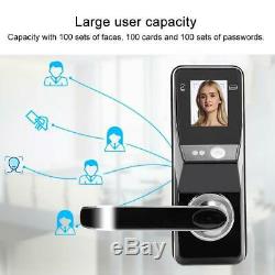 Smart Home Security Door Lock Face Recognition Electric Lock Keyless IC Card