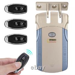Smart Invisible Keyless Door Lock Wireless Remote Control Lock Home Security