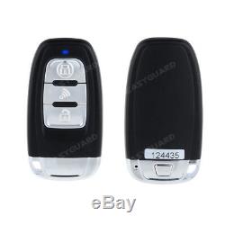 Smart Key PKE car alarm system remote start push starter keyless entry auto lock