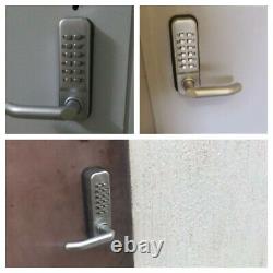 Smart Keyless Door Lock Mechanical Keypad Password Entry Home Security 60mm Latc