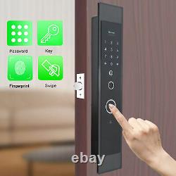Smart Keyless Door Lock Security Password Keypad Fingerprint Key Lock Anti Theft