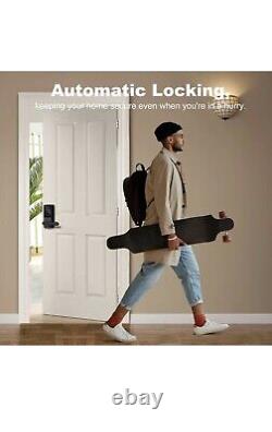 Smart Keyless Entry Door Lock with Reversible Handle