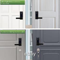 Smart Keyless Entry Fingerprint Door Lock Digital Touchscreen Biometric Security