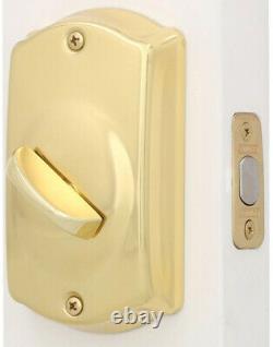 Smart Keypad Electronic Deadbolt Keyless Access Home Door Lock Knob Bright Brass
