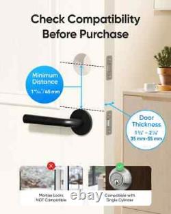 Smart Lock C220 Fingerprint Keyless Entry Door Lock Built-in Wi-Fi App Remote